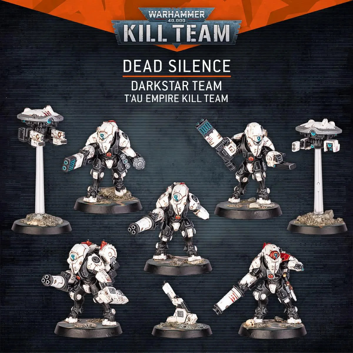 Warhammer 40K - Kill Team d'exo armures XV26 Stealth (PRÉCOMMANDE)