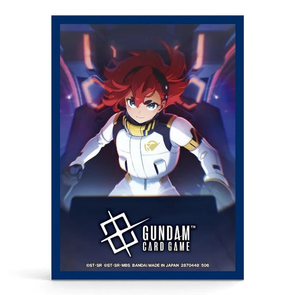 Gundam Card Game - Sleeves Suletta Mercury | Bandai
