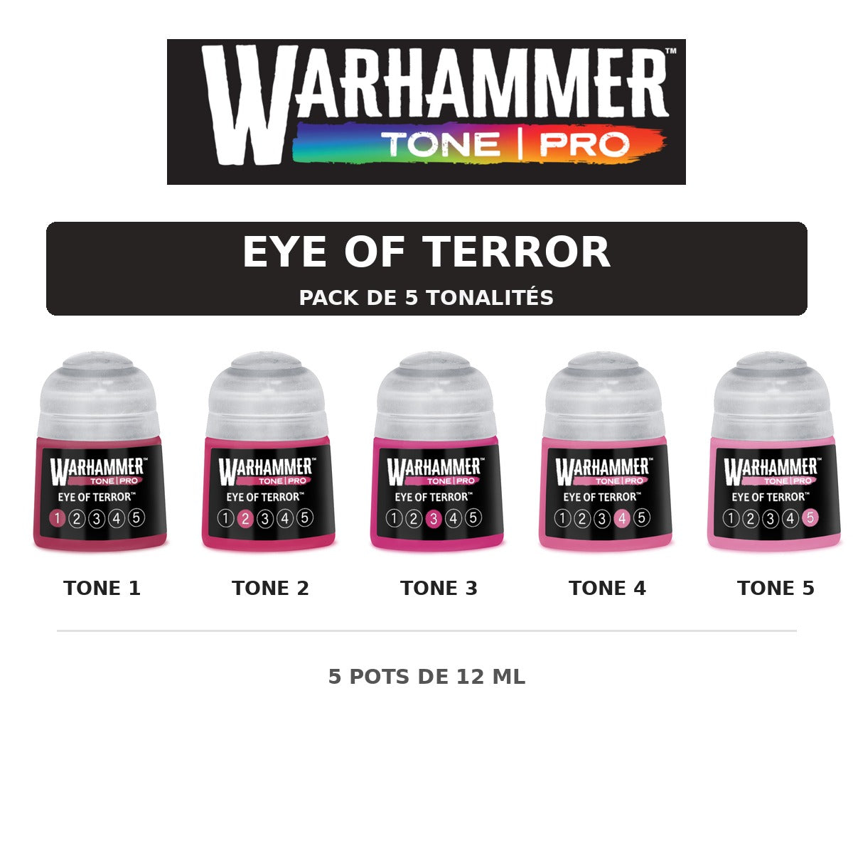 Pack Warhammer Tone Pro Eye Of Terror - 5 tonalités