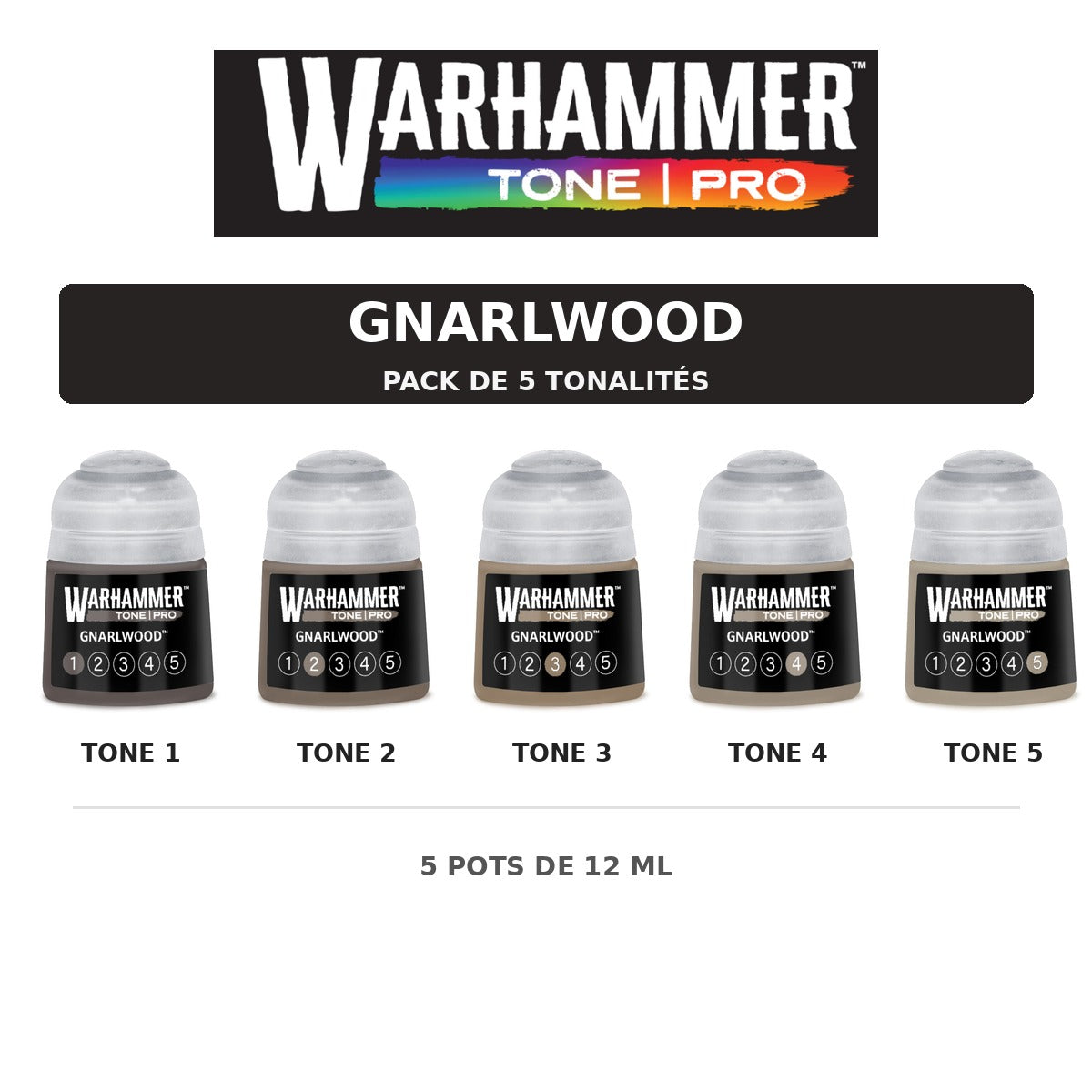 Pack Warhammer Tone Pro Gnarlwood - 5 tonalités