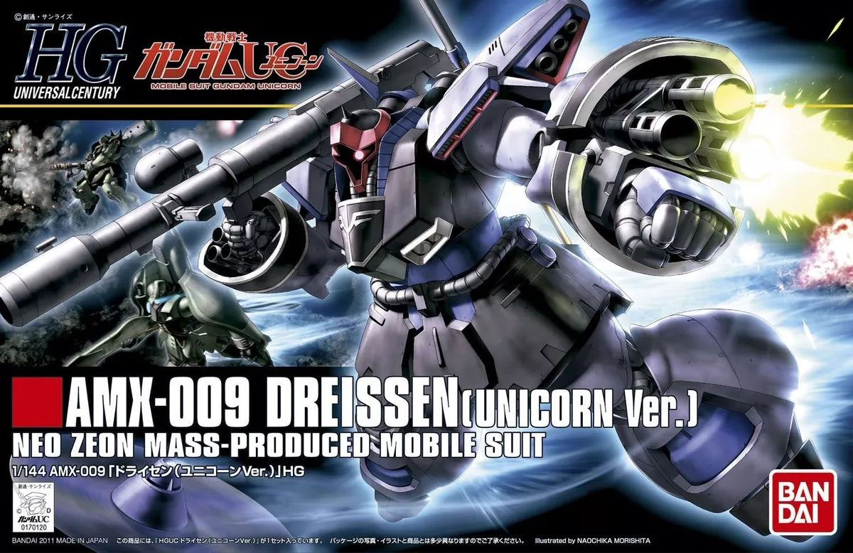 Gunpla HG 1/144 - AMX-009 Dreissen