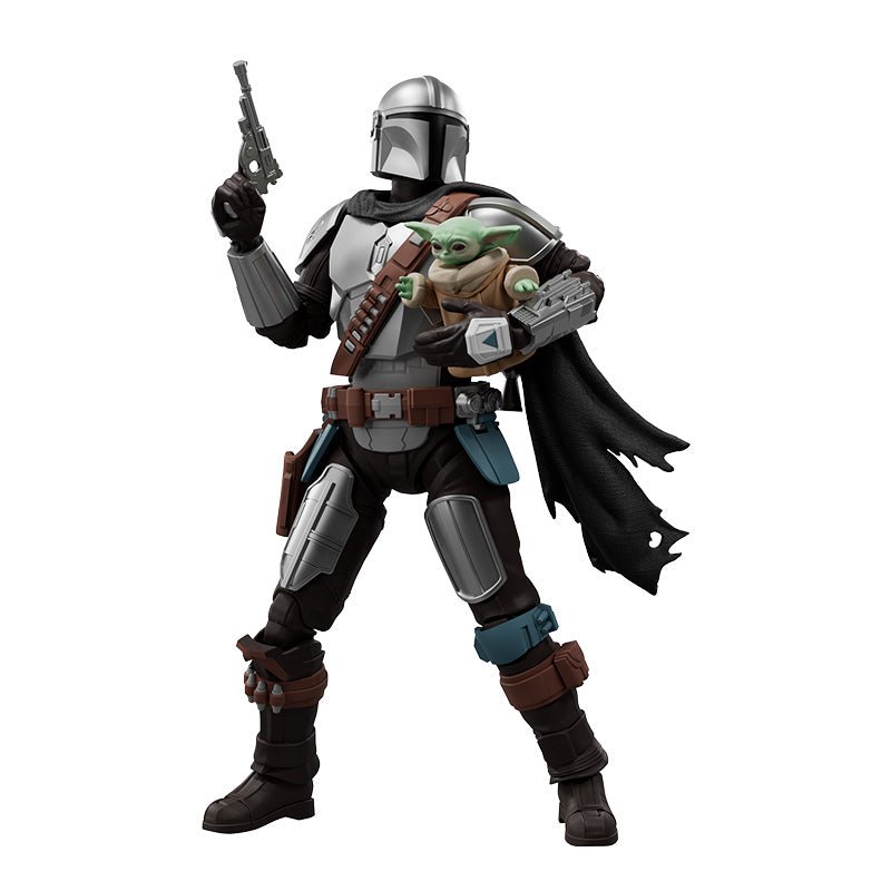 Star Wars Model Kit - Mandalorian Champion Class Din Djarin et Grogu - MEKA NEKO