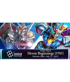Starter Deck Gundam Card Game [ST01] Heroic Beginnings [PRÉCOMMANDE] - MEKA NEKO
