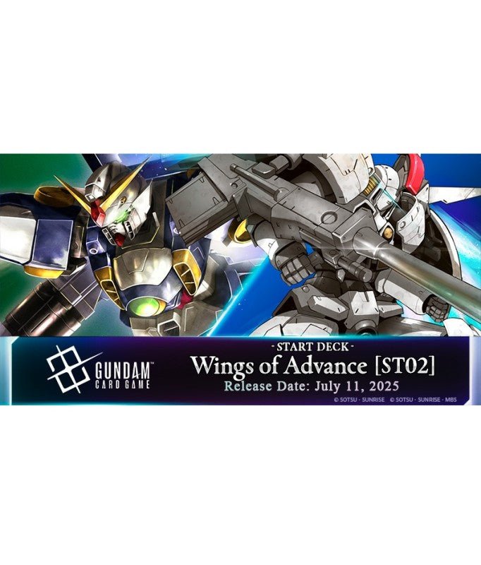 Starter Deck Gundam Card Game ST02 Wings of Advance [PRÉCOMMANDE] - MEKA NEKO