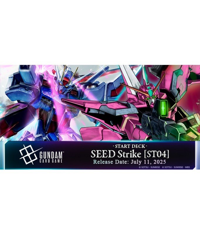 Starter Deck Gundam Card Game [ST04] Seed Strike [PRÉCOMMANDE] - MEKA NEKO