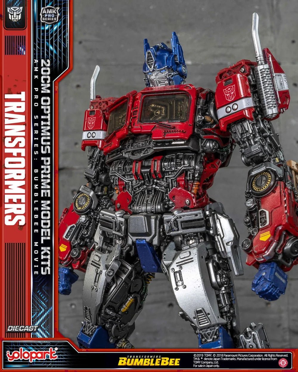Transformers Optimus Prime AMK Pro – YOLOPARK - MEKA NEKO