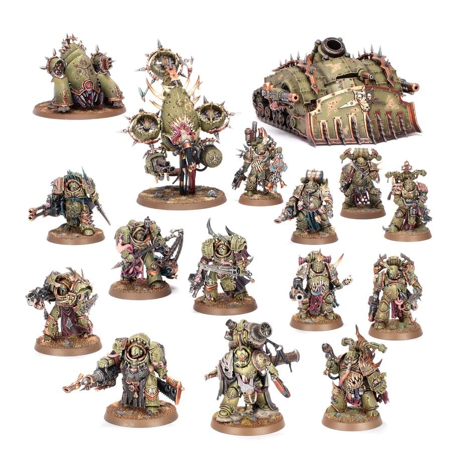Warhammer 40K - Bataillon de la Death Guard: Vecteur Vérolé (PRÉ - COMMANDE) - MEKA NEKO