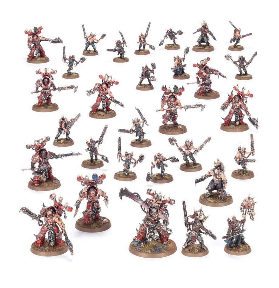 Warhammer 40K - Bataillon des World Eaters: Carnameute de Tempête de Sang (PRÉ - COMMANDE) - MEKA NEKO