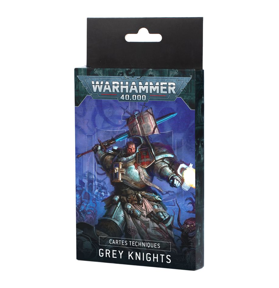 Warhammer 40K - Cartes Techniques : Grey Knights - MEKA NEKO