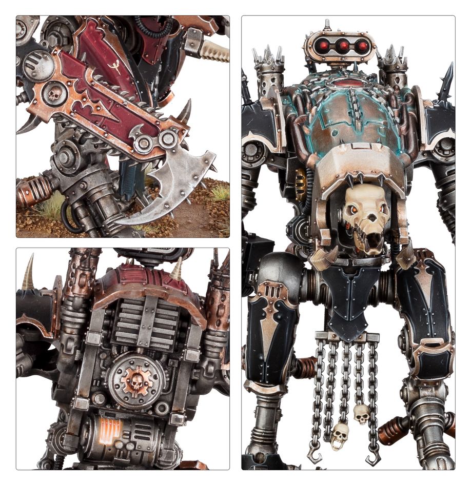 Warhammer 40K - CHAOS KNIGHTS: Lance de Meute Écumante (PRÉ - COMMANDE) - MEKA NEKO