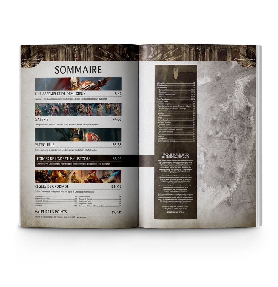 Warhammer 40K - Codex : Adeptus Custodes - MEKA NEKO