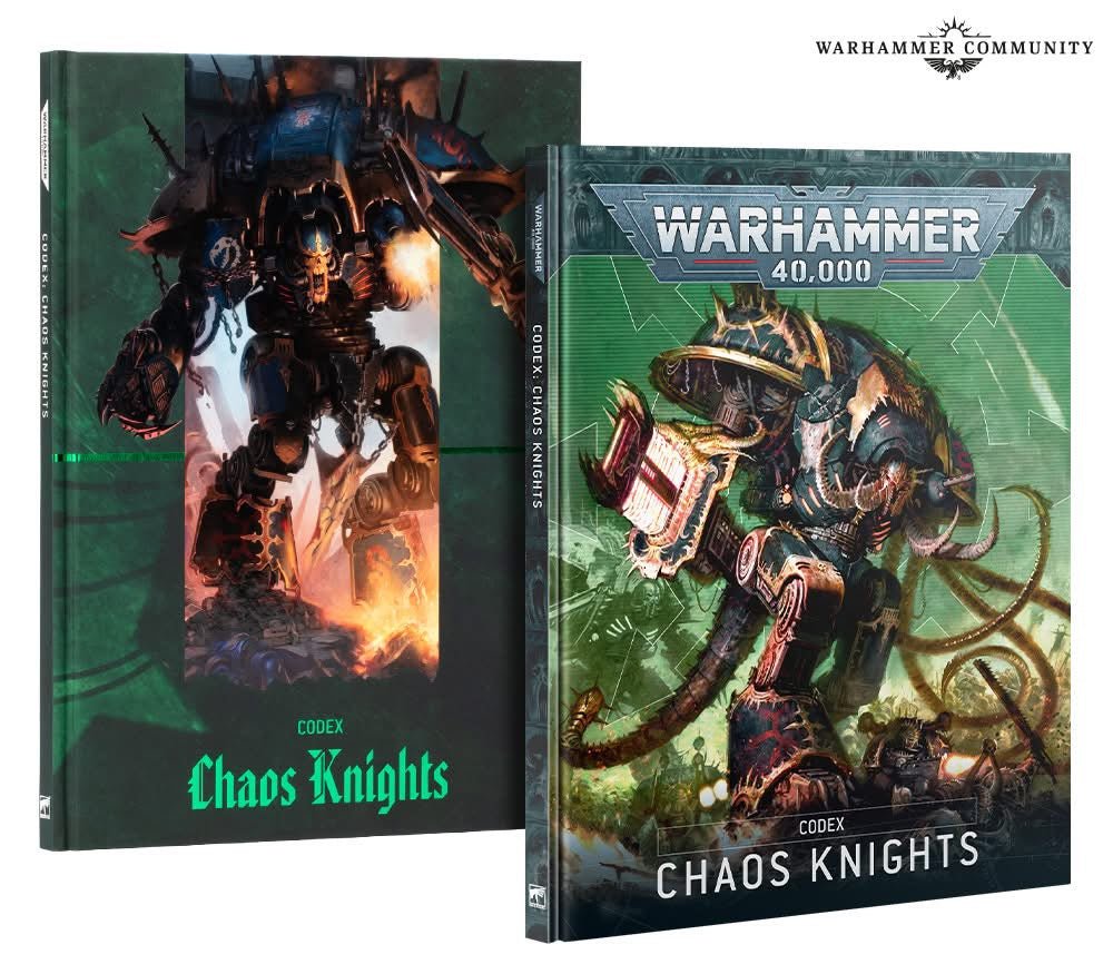 Warhammer 40K - Codex : Chaos Knight (PRÉ - COMMANDE) - MEKA NEKO
