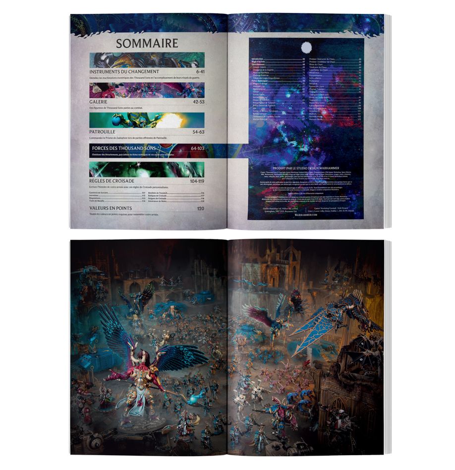 Warhammer 40K - Codex : Thousand Sons (PRÉ - COMMANDE) - MEKA NEKO
