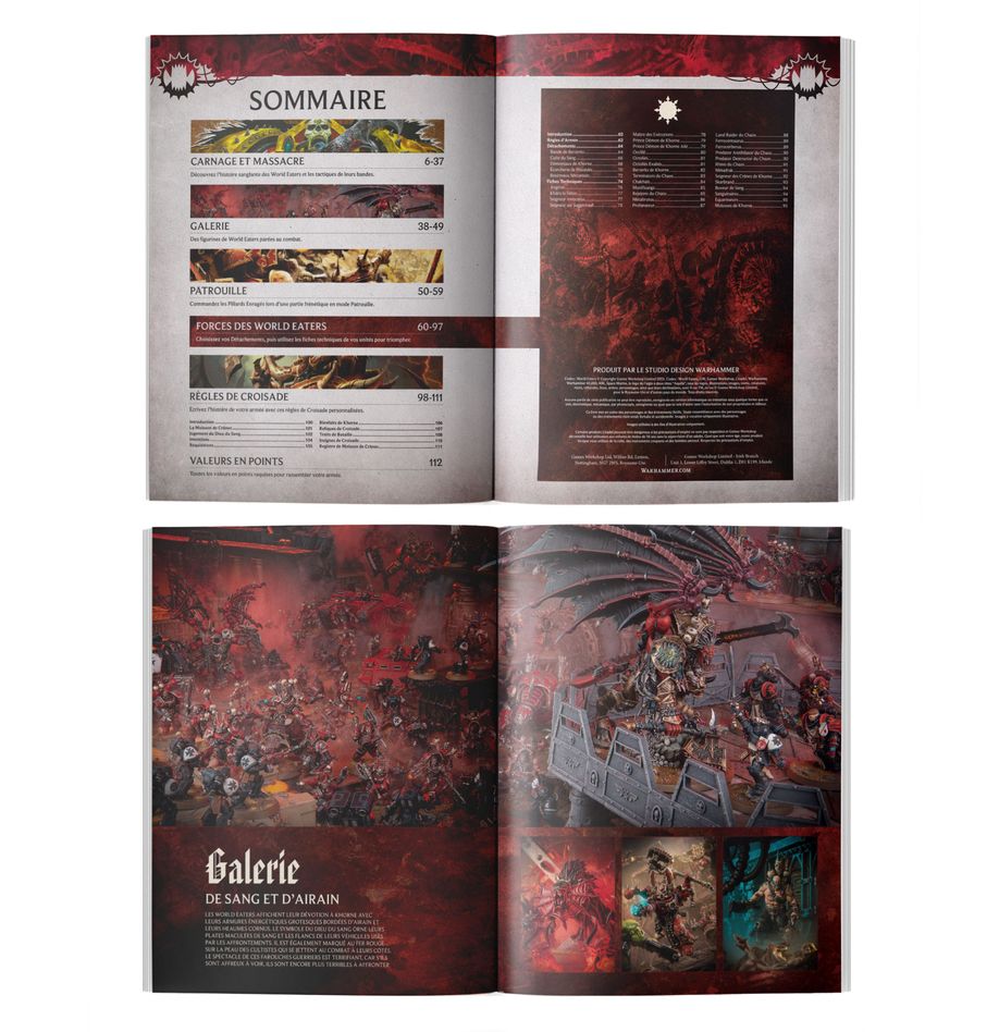 Warhammer 40K - Codex : World Eaters (PRÉ - COMMANDE) - MEKA NEKO