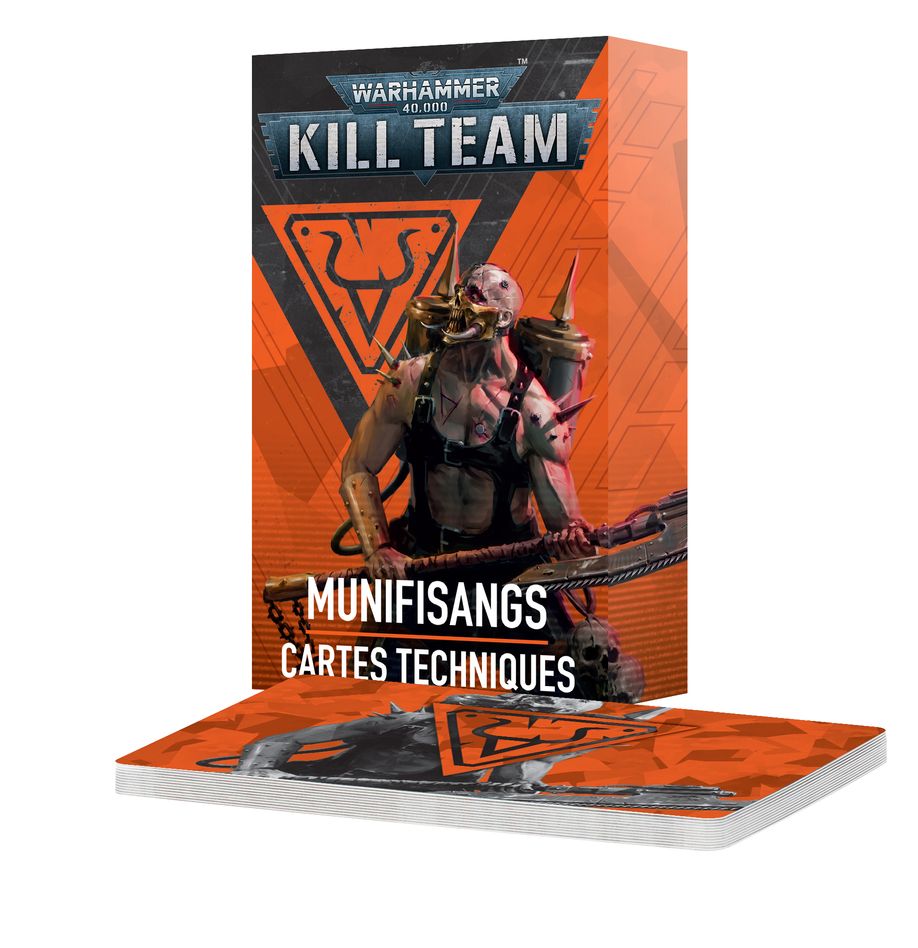 Warhammer 40K Kill Team - Cartes Techniques : Munifisangs - MEKA NEKO
