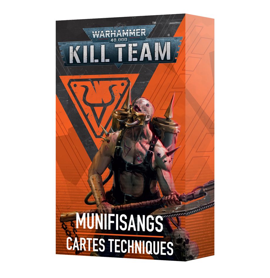 Warhammer 40K Kill Team - Cartes Techniques : Munifisangs - MEKA NEKO