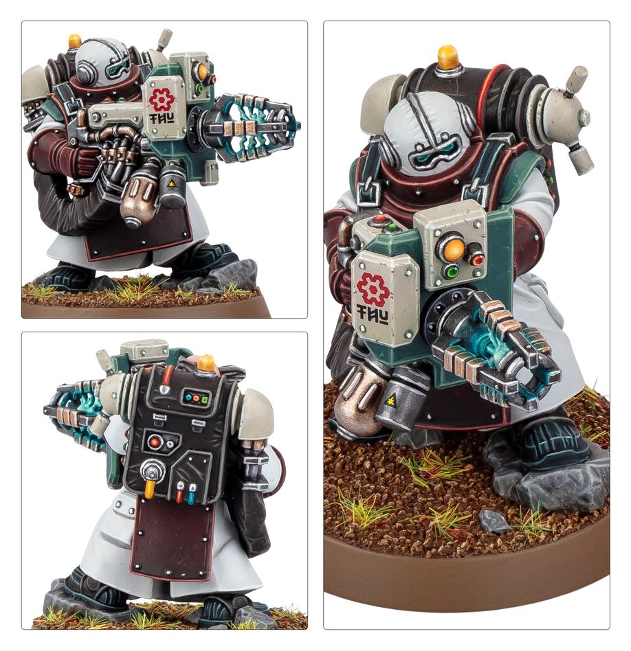 Warhammer 40K - Leagues of Votann : Évaluateur Arkanyste - MEKA NEKO