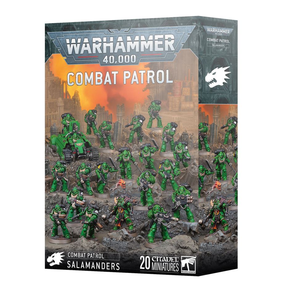 Warhammer 40K - Patrouille: Salamanders - MEKA NEKO