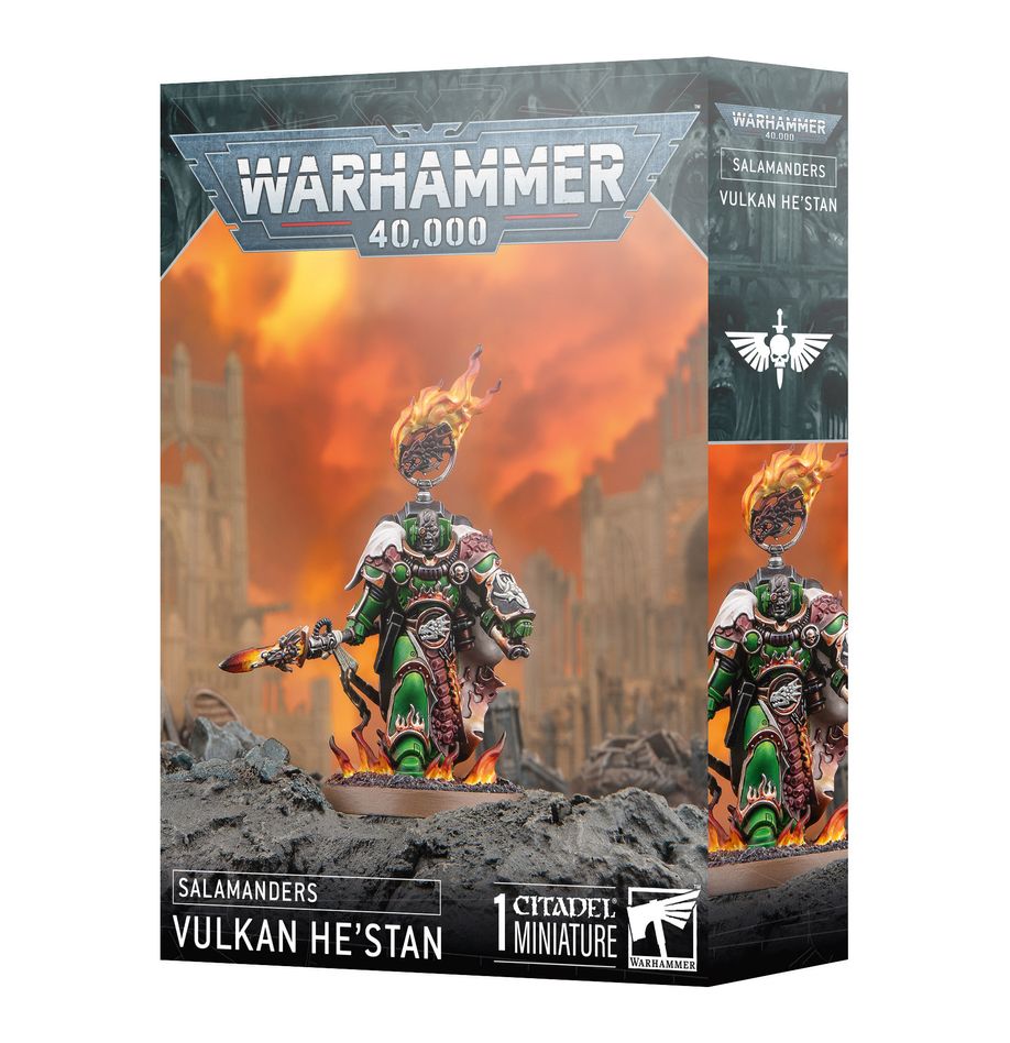 Warhammer 40K - Salamanders : Vulkan He'stan - MEKA NEKO