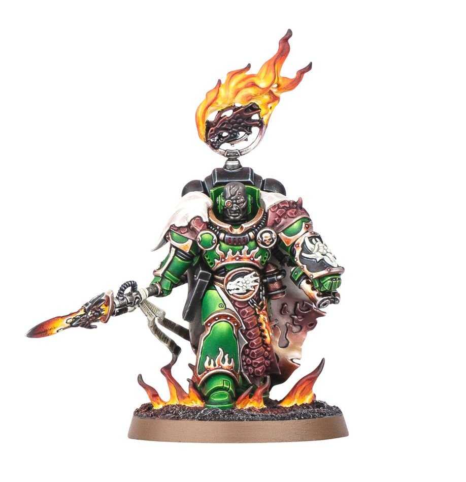 Warhammer 40K - Salamanders : Vulkan He'stan - MEKA NEKO