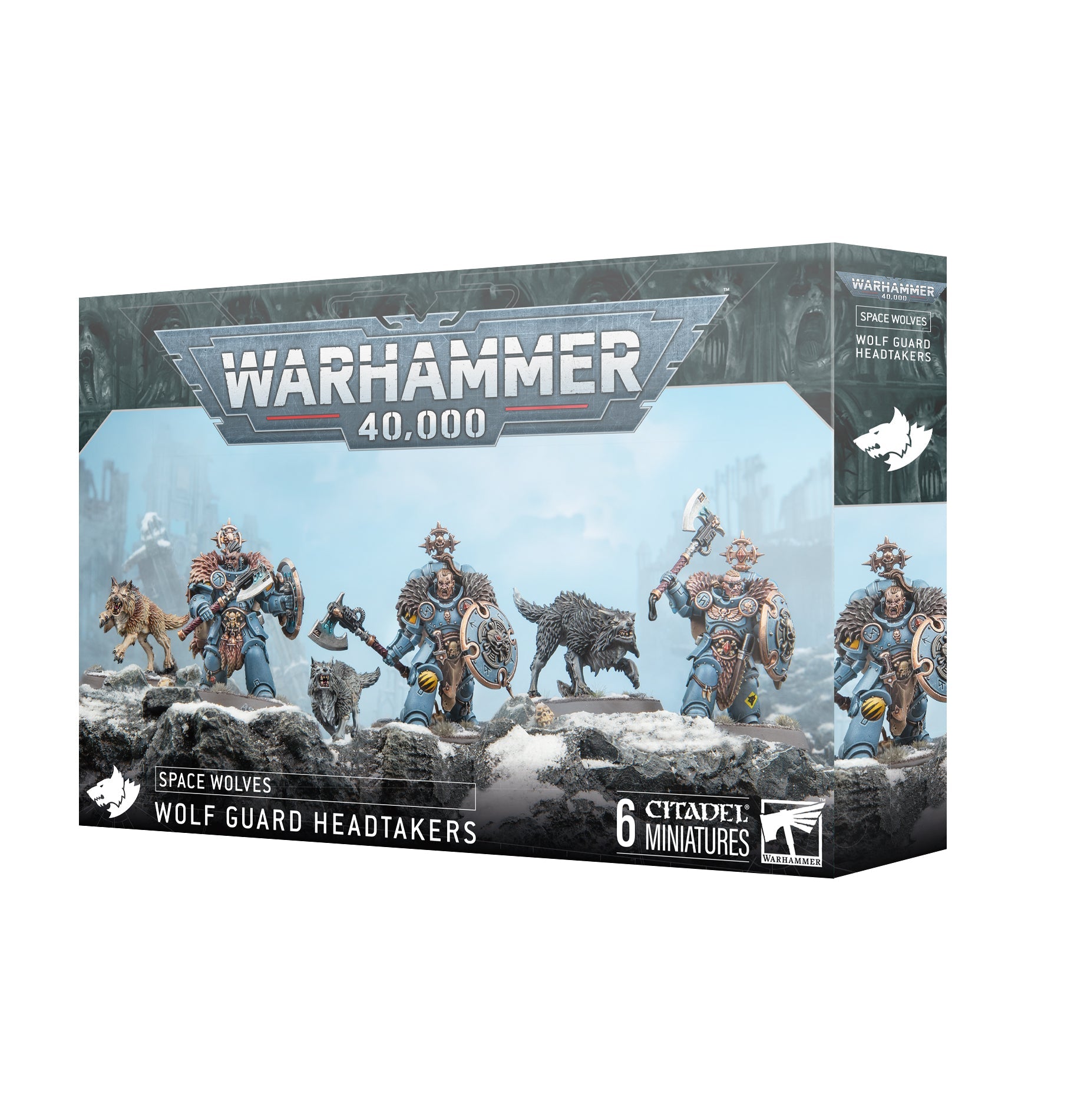 Warhammer 40K - Space Wolves : Wolf Guard Headtakers (PRÉ - COMMANDE) - MEKA NEKO