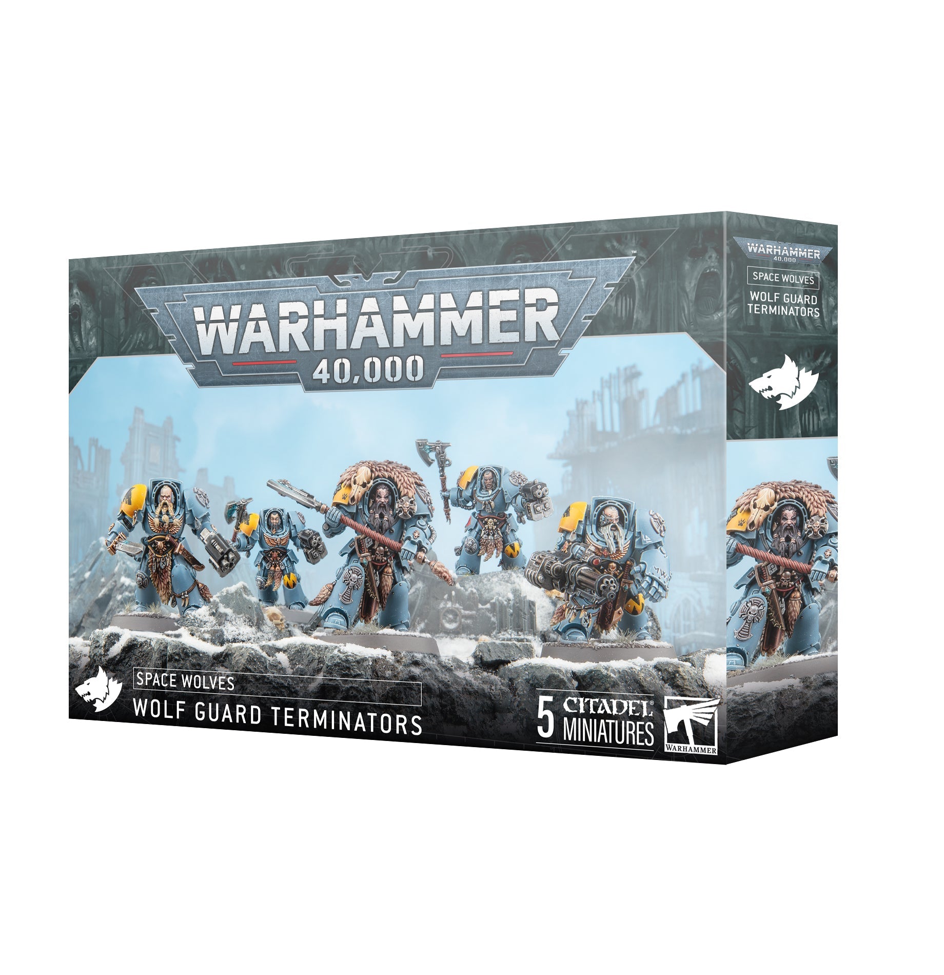 Warhammer 40K - Space Wolves : Wolf Guard Terminators (PRÉ - COMMANDE) - MEKA NEKO