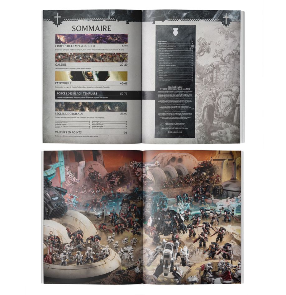 Warhammer 40K - Supplément de Codex : Black Templars - MEKA NEKO