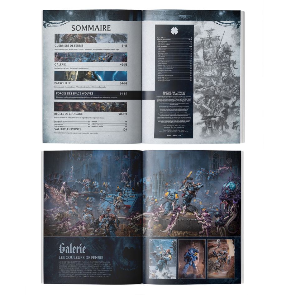 Warhammer 40K - Supplément de Codex : Space Wolves - MEKA NEKO