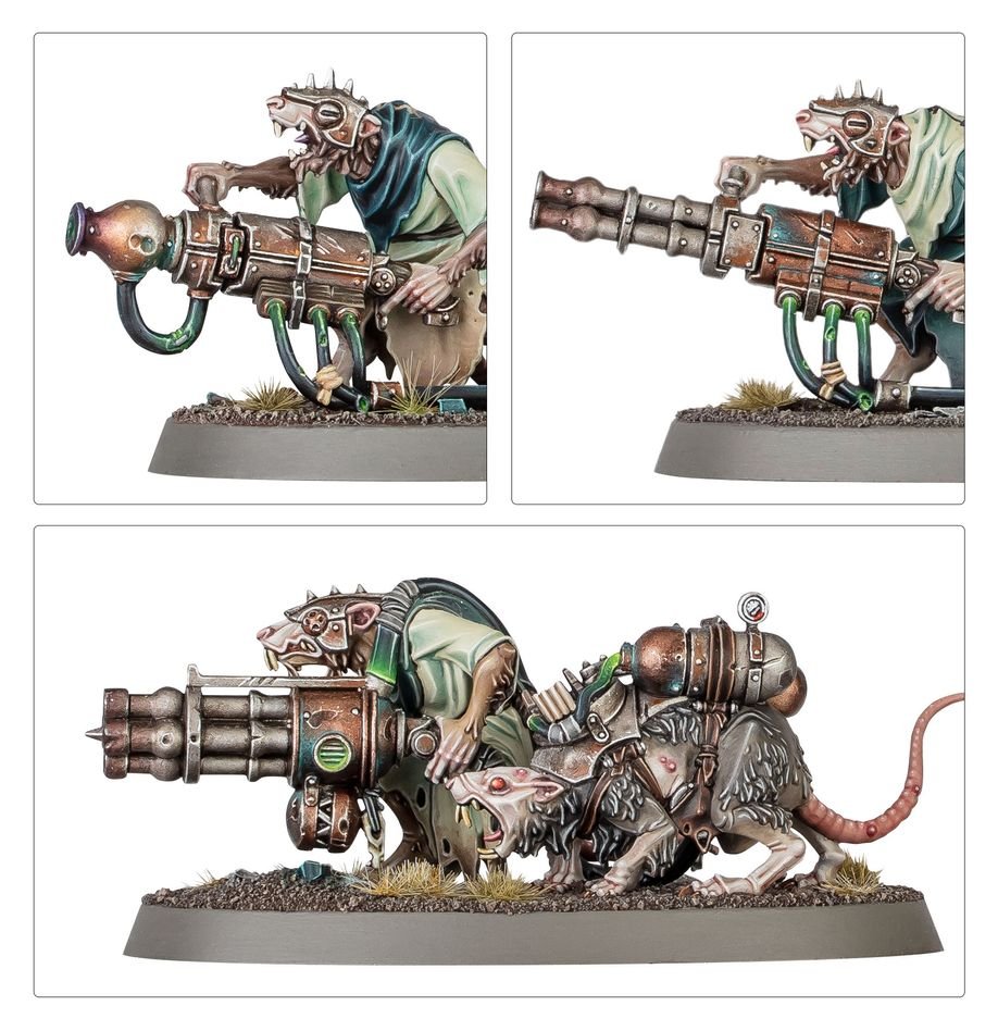Warhammer Skaven : Batterie D'armes a Maletincelle - MEKA NEKO