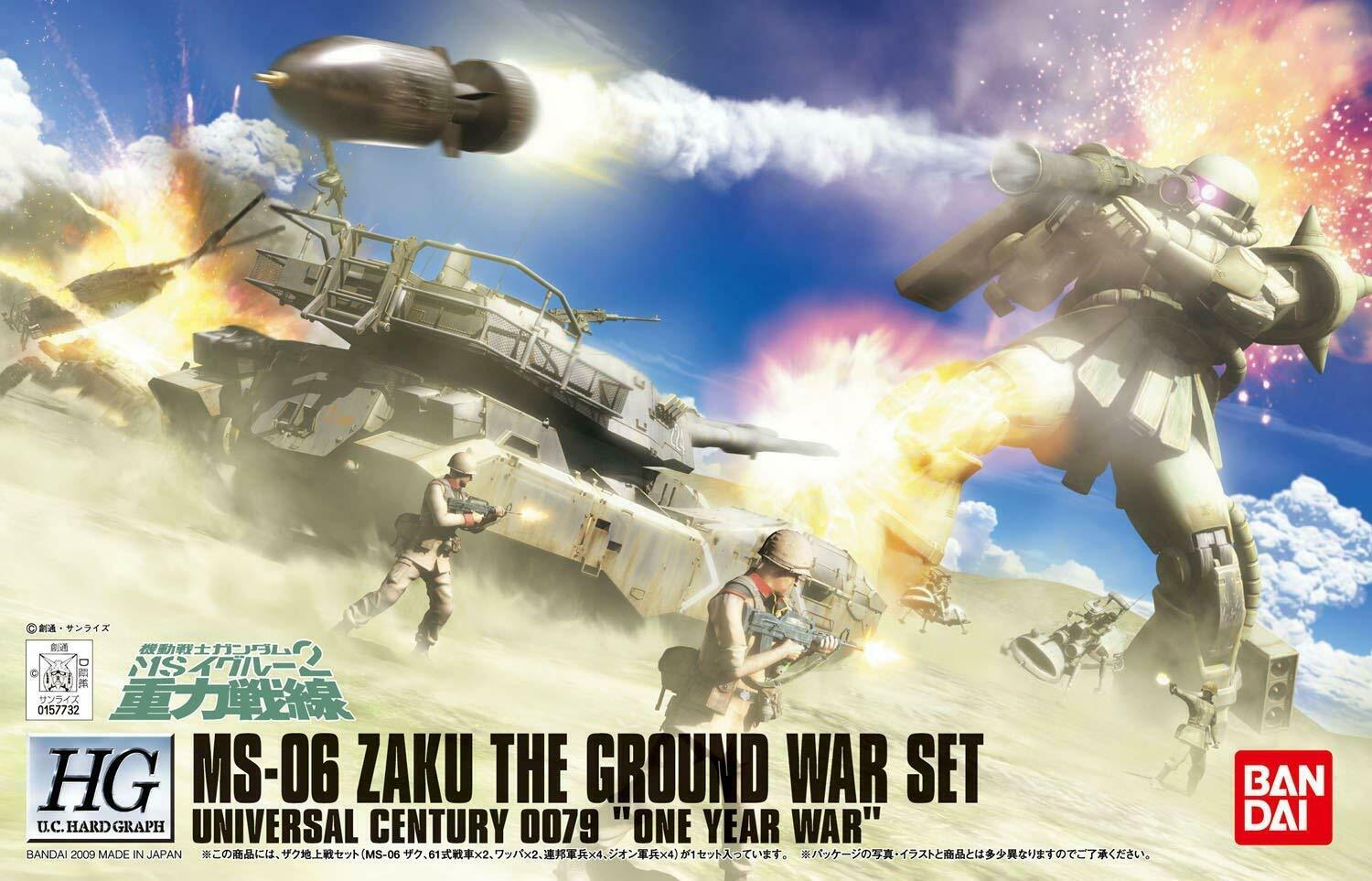 Gunpla HG 1/144 - Zaku Ground Attack Set