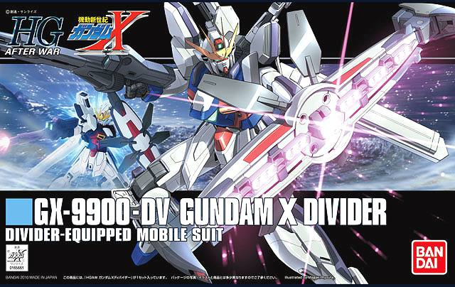 Gunpla HG 1/144 - Gx-9900 Gundam X Divider