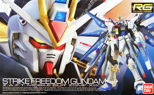 Gunpla RG 1/144 14 Strike Freedom Gundam